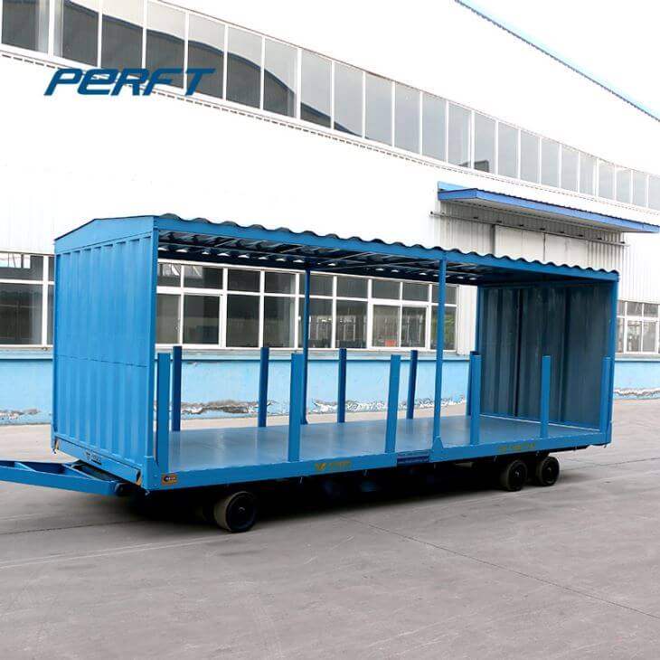 5 Ton Electric Flat Bed Rail Transfer Cart